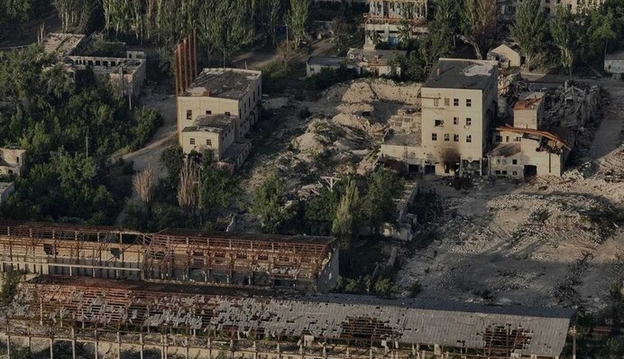 Часов Яр превратился в выжженную землю: командующий НГУ показал видео