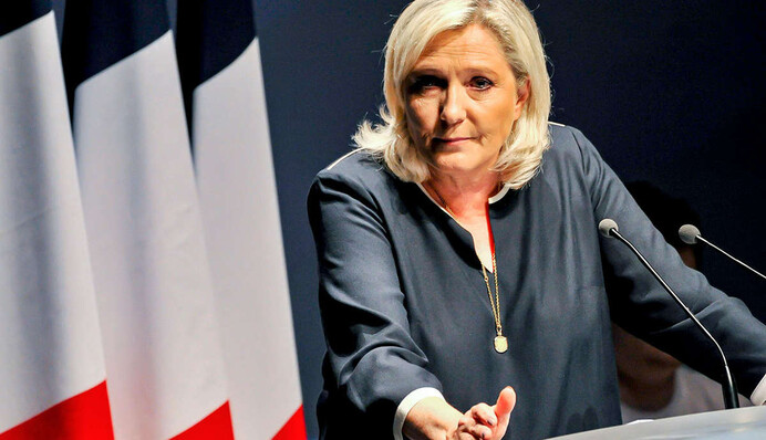 Лідер ультраправих Франції пообіцяла заборонити Україні використовувати французьку зброю для ударів по РФ