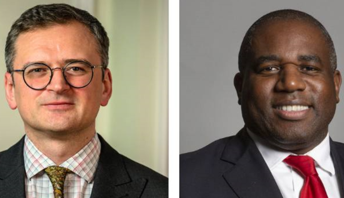 Глава МЗС України провів розмову з новим британським колегою