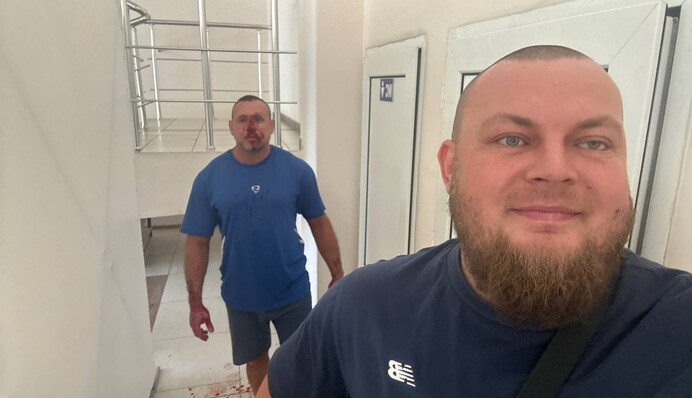 В Одессе побили фитнес-тренера, обругавшего военного