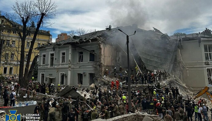 СБУ: РФ застосувала ракету Х-101 для удару по «Охматдиту»