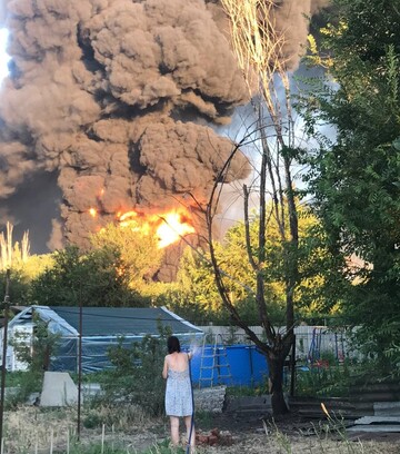 З'явились цікаві подробиці влучання у нафтобазу біля Волго-Донського каналу