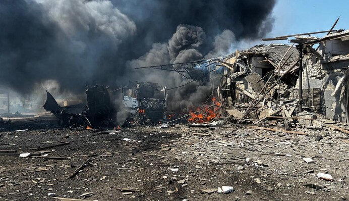 Через ракетний удар по Покровську щонайменше 3 загиблих