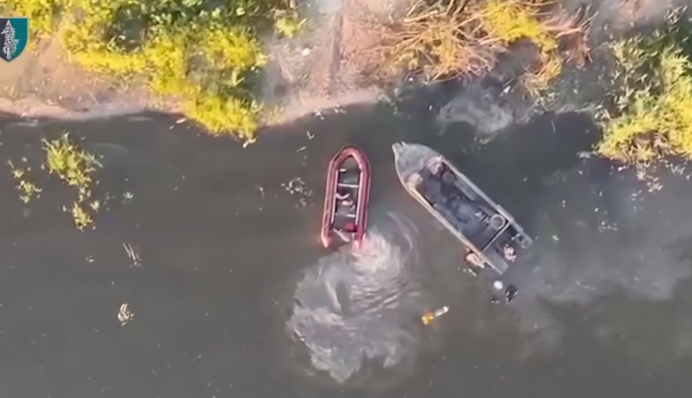 Великий улов: ССО виявили та знищили велику кількість човнів росіян