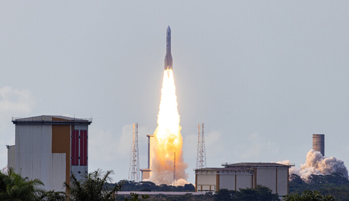 Ракета Ariane 6 успешно совершила свой первый полет в космос