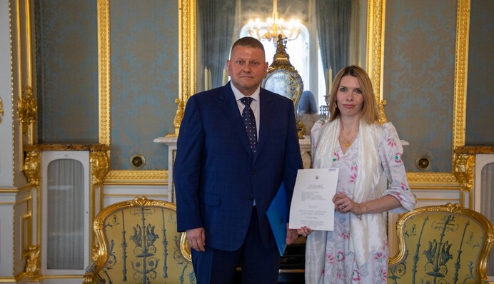 Залужний зробив першу заяву на посаді посла