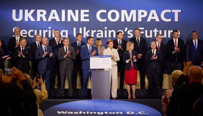 На саммите НАТО подписали Украинский договор