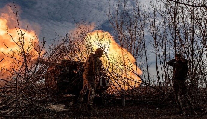 В ЗСУ показали відео знищення російської артустановки 