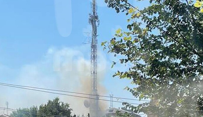 Дроны атаковали телебашню в Курской области РФ