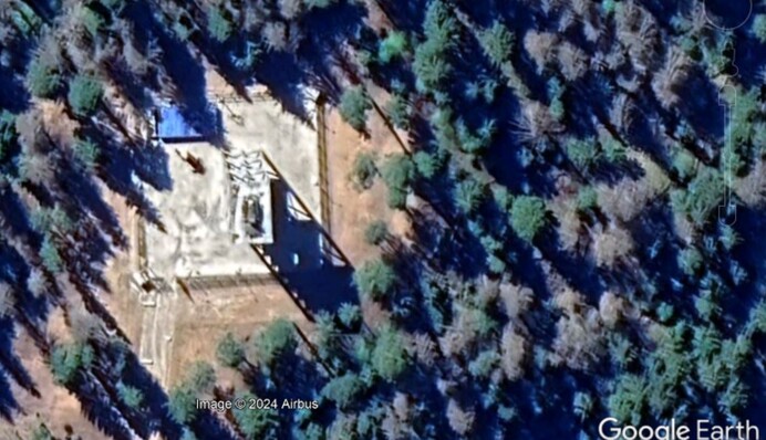 ППО біля резиденції Путіна потрапила на супутникове фото