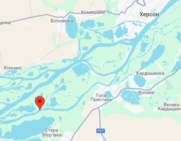 Російський катер з 7 окупантами "самоліквідувався" на Херсонщині