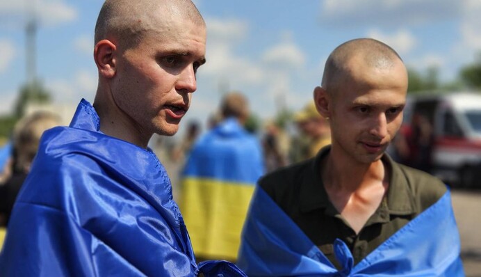 Домой из российского плена вернули еще 95 защитников - Зеленский