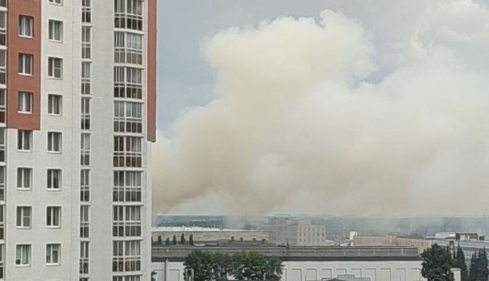 В России вспыхнул пожар на военном заводе