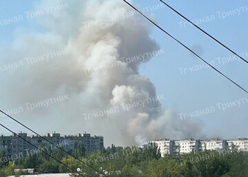 У Луганську потужний "приліт" у замасковану військову базу