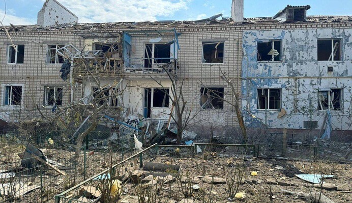 Появились фото последствий массированных ударов 