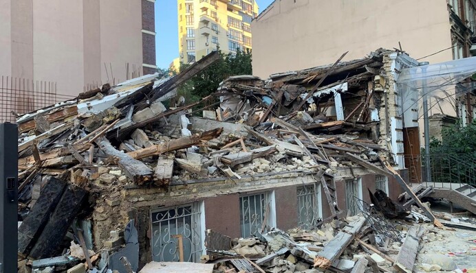 У КМДА поскаржилися правоохоронцям на незаконне знесення Садиби Зеленських