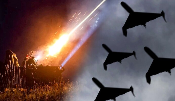 На Киевщине повреждены дома из-за ночной атаки дронов