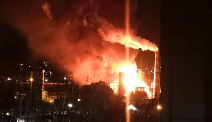 Российскую нефтебазу в Туапсе атаковал дрон