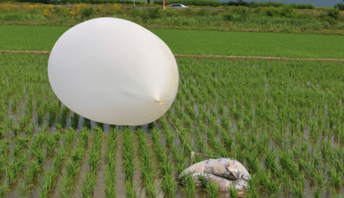Сміттєва куля КНДР приземлилася на території президентського офісу в Сеулі