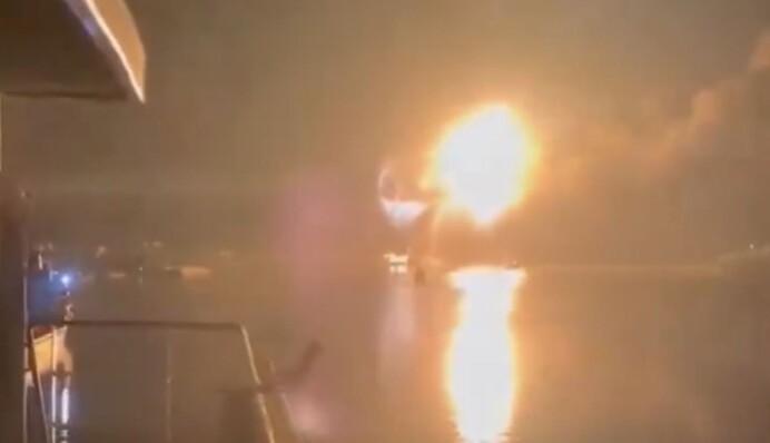 У Румунії зняли відео моменту удару по Ізмаїлу