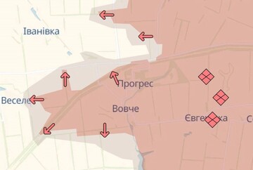 DeepState зафіксував захоплення ворогом села Вовче і просування на кількох ділянках