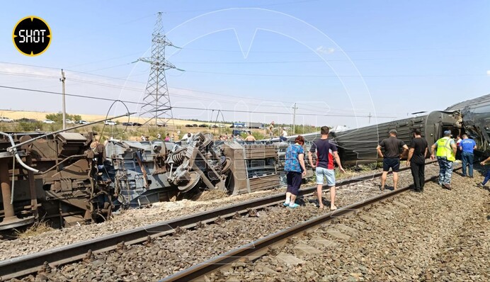 В РФ сталася масштабна аварія на залізниці