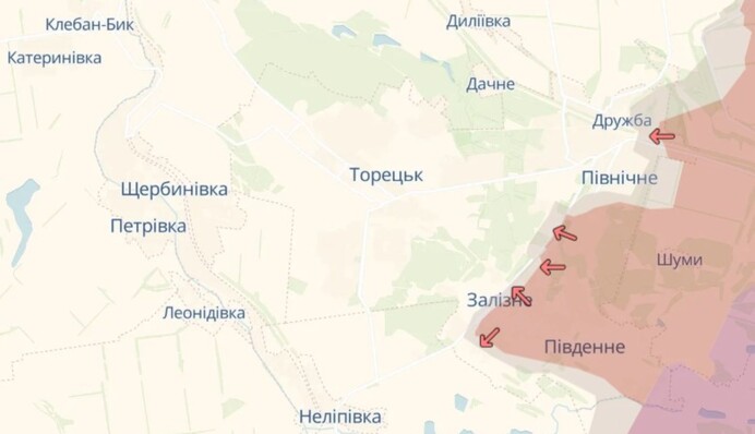 В СНБО отреагировали на слухи о заходе россиян в Торецк