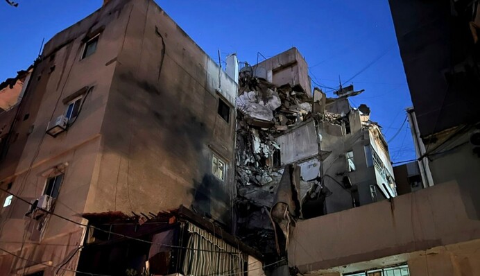 ЦАХАЛ нанес авиаудару по столице Ливана