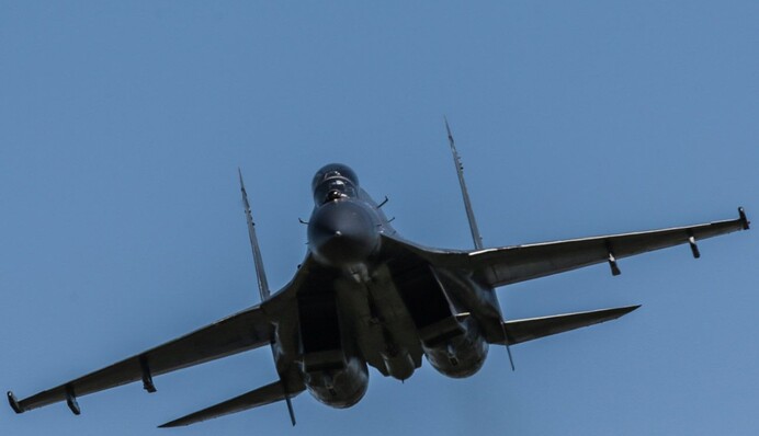 В Беларуси поднимали истребитель из-за российского беспилотника