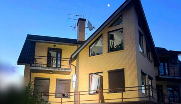 На Киевщине фиксируют последствия российской атаки беспилотниками