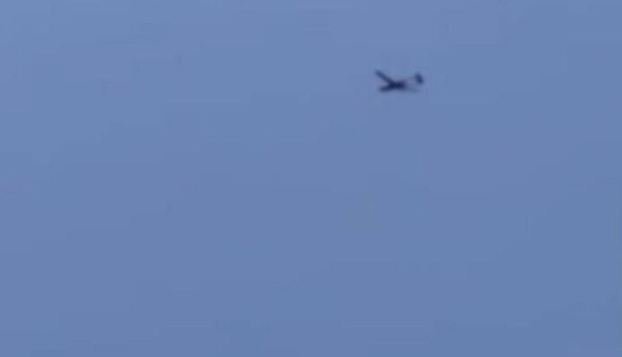 Момент сбития российского «шахеда» 31 июля попал на видео