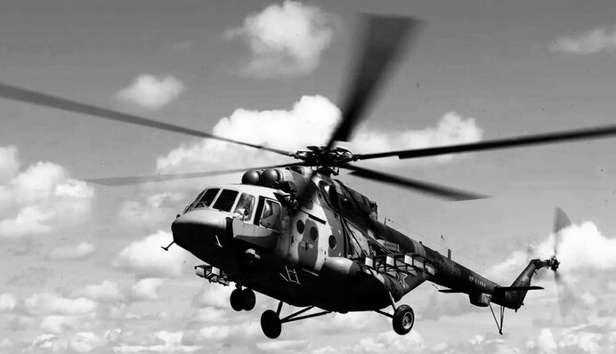 Україна вперше у світовій історії знищила дроном гелікоптер Мі-8