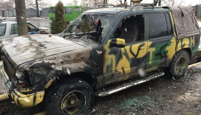 Поліція викрила 59 фактів підпалів авто ЗСУ