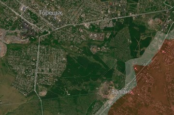 DeepState зафіксував наближення військ РФ впритул до Торецька