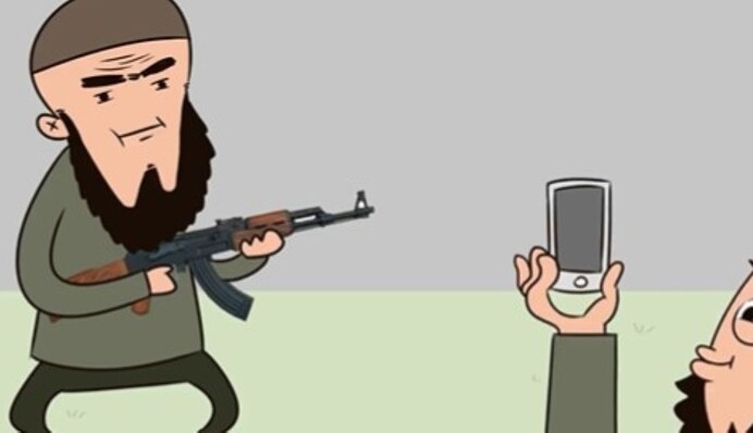 "Рельсы сдались": воин Кадырова рассмешил людей постановочным видео под Курском