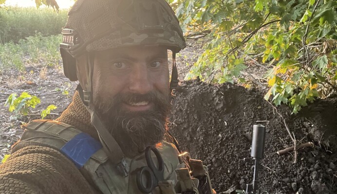 Сержант ВСУ, показывавший самый вкусный кофе на фронте, получил ранение