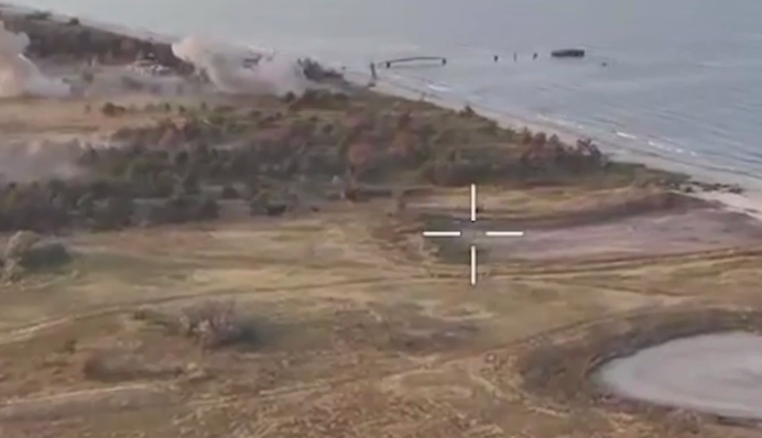 Украинский десант провел спецоперацию на Кинбурнской косе - уничтожены оккупанты и их техника