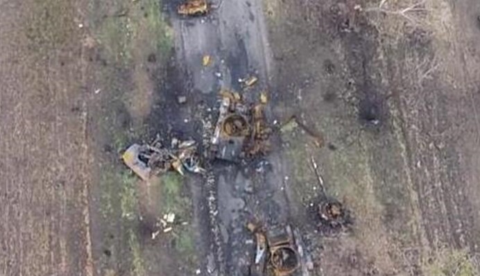 Сокрушительный удар по колонне под Курском: журналисты идентифицировали погибших россиян