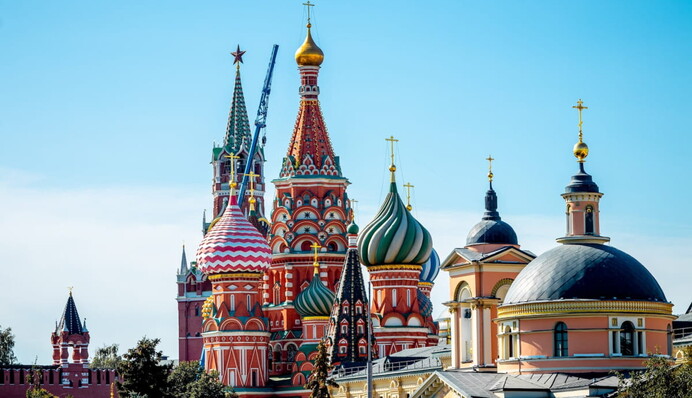 «Україна, вперед на Москву»: у російській столиці вивісили плакат