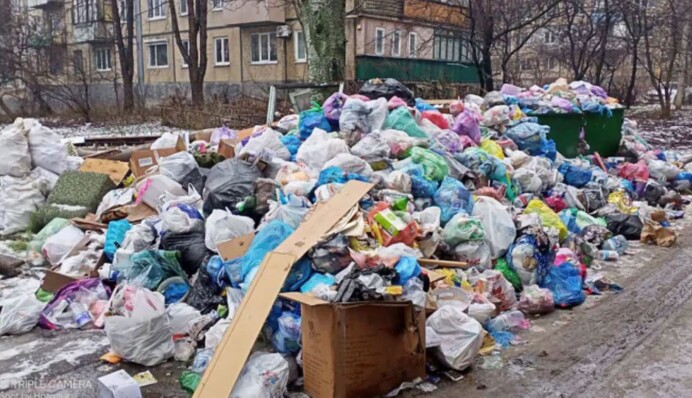 Россия превратила Донецк в мусорку