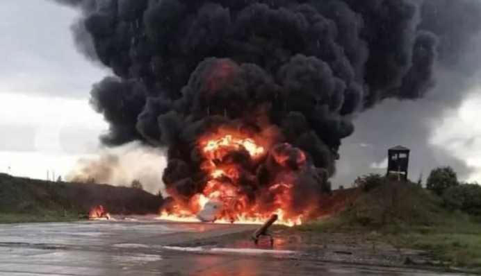 «Стояв Іл-76»: з’явилися подробиці удару по російському аеродрому «Саваслейка»