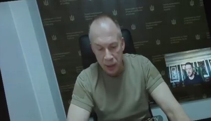 Сырский доложил о завершении уничтожения противника в Судже