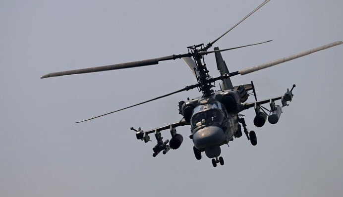 Рештки вертольоту РФ потрапили на відео ДШВ про початок курського прориву