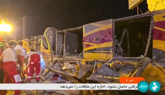 Автобусна аварія в Ірані спричинила загибель щонайменше 28 людей