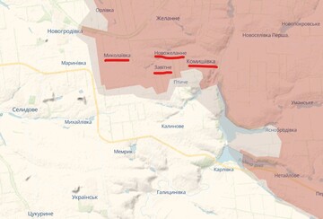 DeepState зафіксував захоплення росіянами трьох сіл на сході України