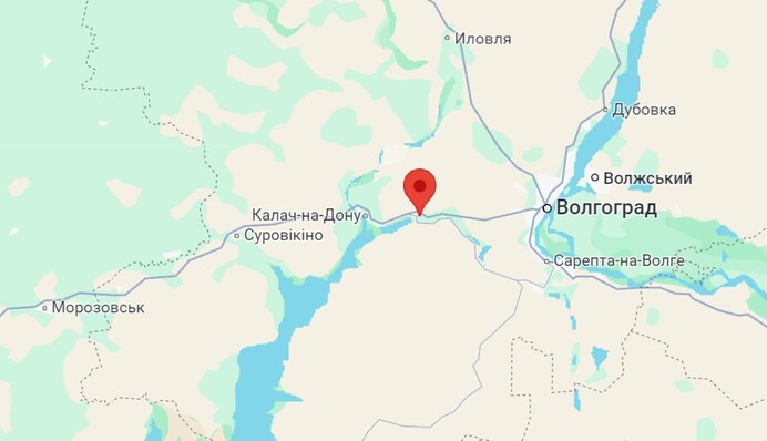 Російській військовий аеродром спалахнув після дронової атаки