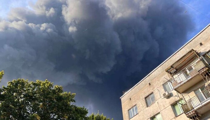 В Тернополе доложили об изменениях с состоянием воздуха после большого пожара