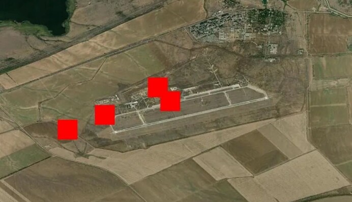 Склады с КАБами и топливом на аэродроме «Мариновка» поразили СБУ совместно с ССО