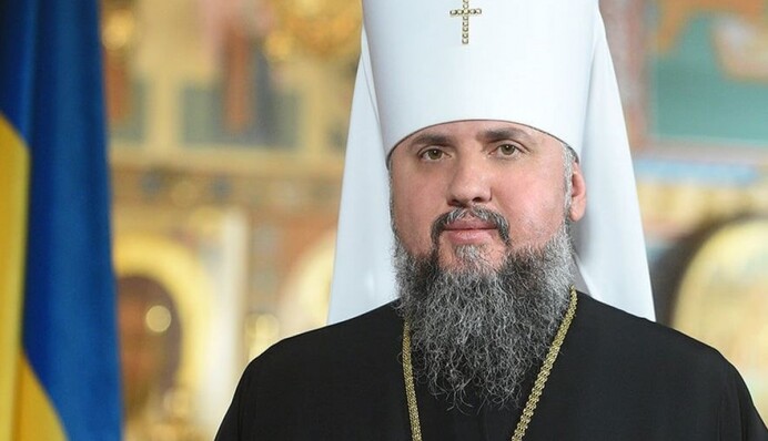 Епіфаній: Війна розкрила ще одну сторону прапора України