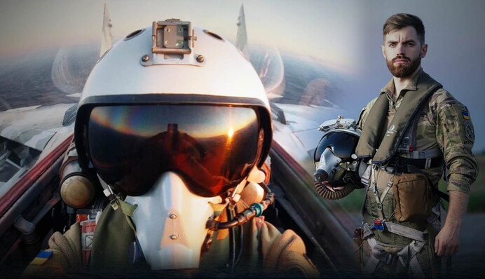 Мать погибшего украинского пилота села в F-16